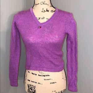 Purple Tommy Hilfiger Sweater